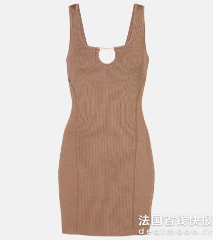 JacquemusJaquemus Sierra 罗纹迷你针织连衣裙