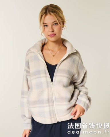 HollisterGilly Hicks Sherpa 拉链卫衣