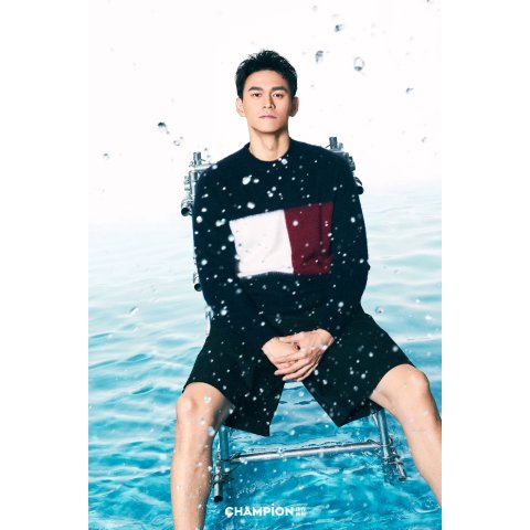 Tommy HilfigerWool-Blend Colorblock Alpaca Sweater