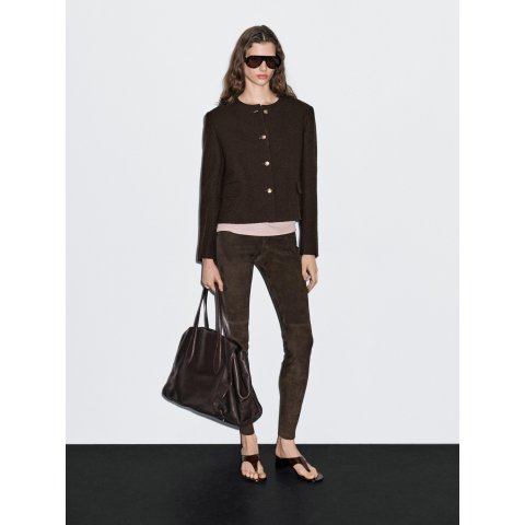 Massimo Dutti小香风夹克