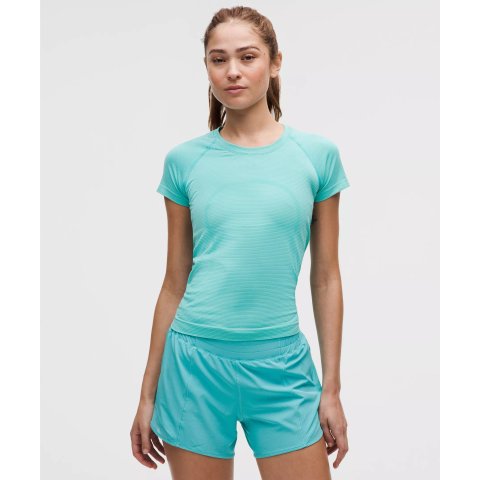 Swiftly Tech 2.0 女短袖衫 腰部长度