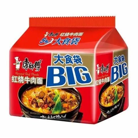  红烧牛肉面 5包 145g