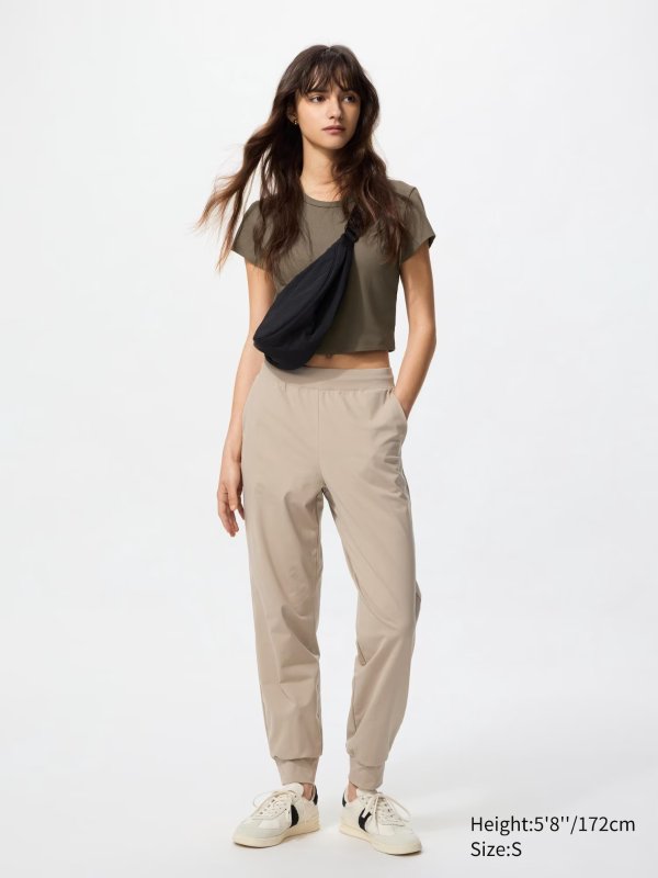 AIRism 女士弹力休闲裤