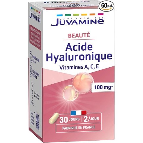 透明质酸 + Vitamines A,C,E 60粒