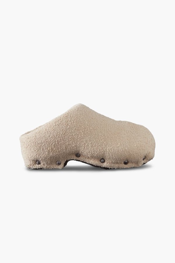 Acne Studios Boucle 镶钉拖鞋