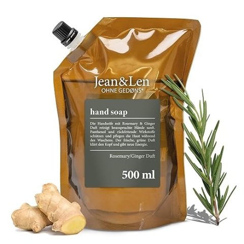 Jean & Len 迷迭香生姜洗手液 500ml