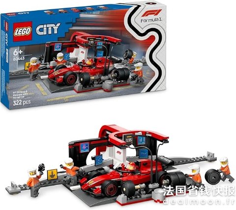 LegoLEGO 60443 法拉利F1拼装玩具