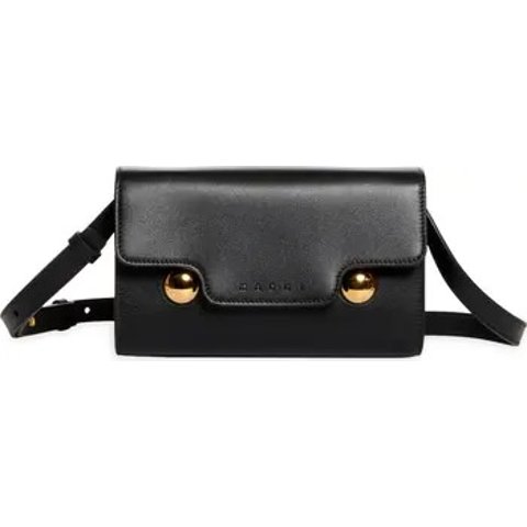 MarniTrunkaroo Leather Shoulder Bag
