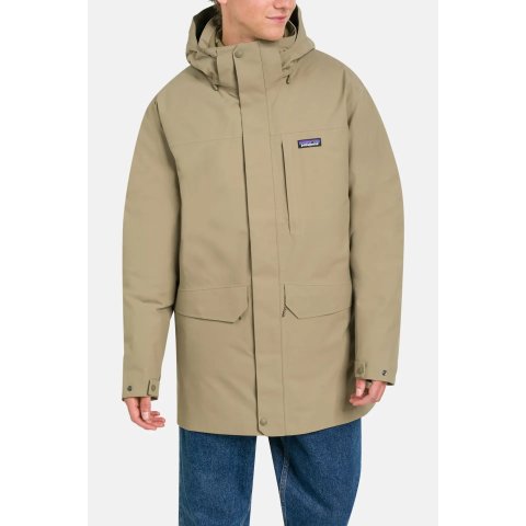 Patagonia 3合1风衣 米色
