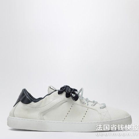 Miu MiuWhite/Blue 皮革休闲鞋