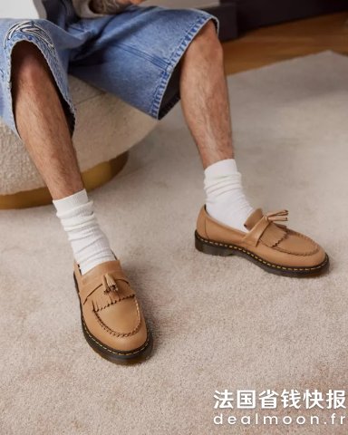 Dr. MartensAdrian Carrara 流苏乐福鞋 皮革