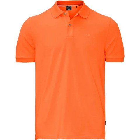 HUGO BOSSwith Code: LINZ30Pallas Men s Cotton Short Sleeve Polo Shirt Orange