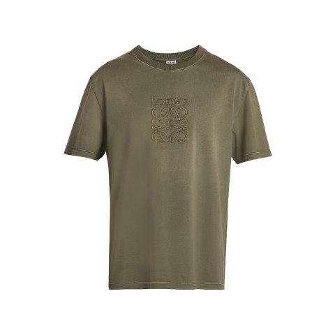 LoeweEmbroidered Logo Cotton-Blend T-Shirt