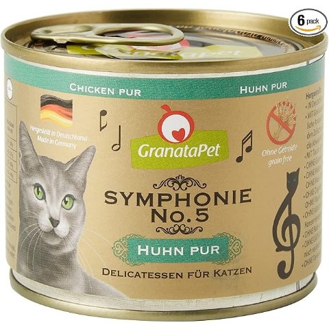 5号GranataPet No.5 猫湿粮 鸡肉 6罐