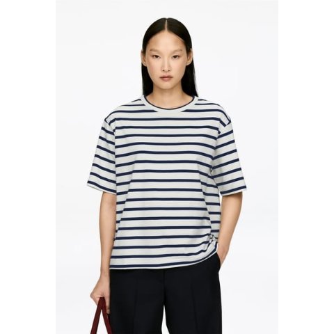 arket经典条纹T恤