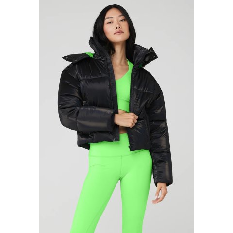 alo yogaPristine Puffer Jacket Pearlized