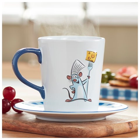 DisneyRatatouille 茶杯带碟子