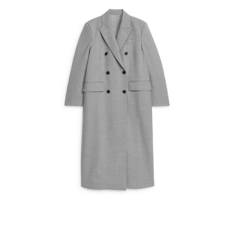 arketTaillierter 条纹大衣