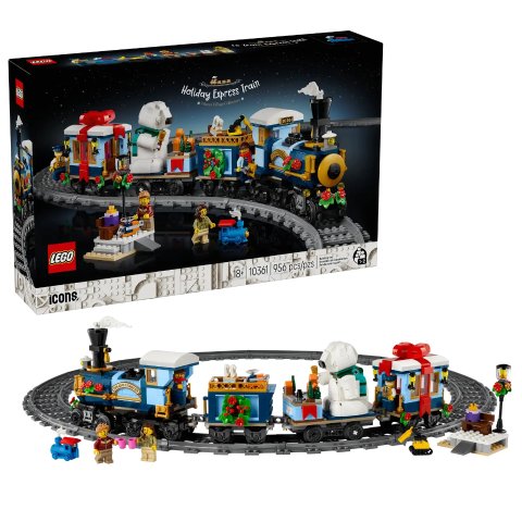 LegoWeihnachtsexpress 圣诞列车模型