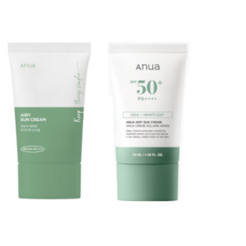 Anua Airy防晒霜 SPF50+ 50ml