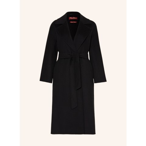 Max MaraCLES 黑色羊毛大衣