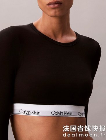 Calvin KleinIcon Modal 长袖T恤