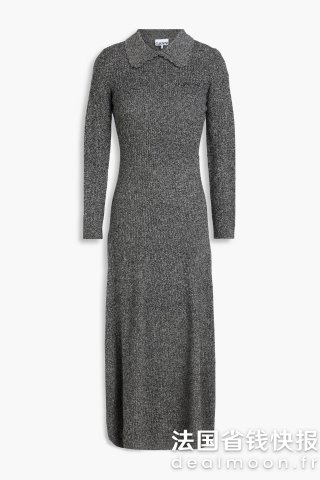 Ganni美利奴羊毛羊绒裙