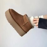 UGG官网 网红爆款雪地靴！🔥封面厚底靴€138