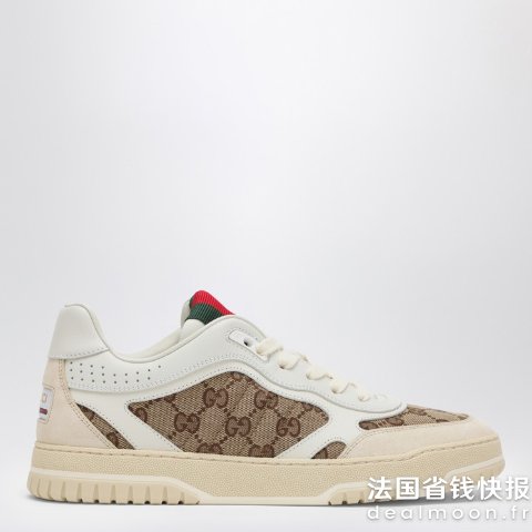 GucciGucci Re-Web 球鞋 象牙色