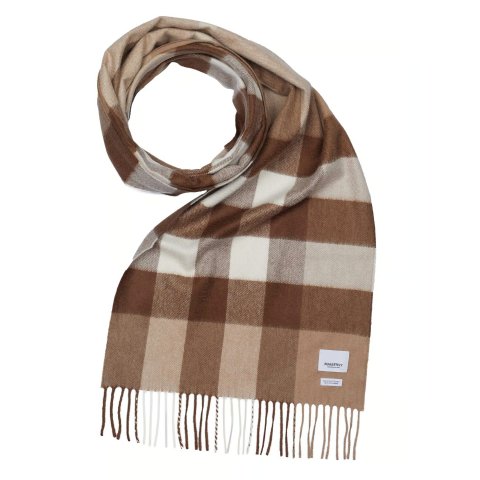 Burberry HAMEGA 驼色羊绒围巾