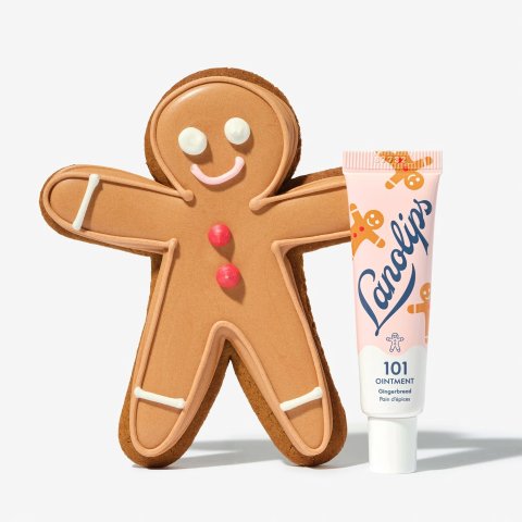 Lanolips章小惠直播卖爆了！个位数也！101护唇膏 姜饼香型