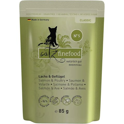 catz finefood N°5 鸡鲑猫湿粮 24包