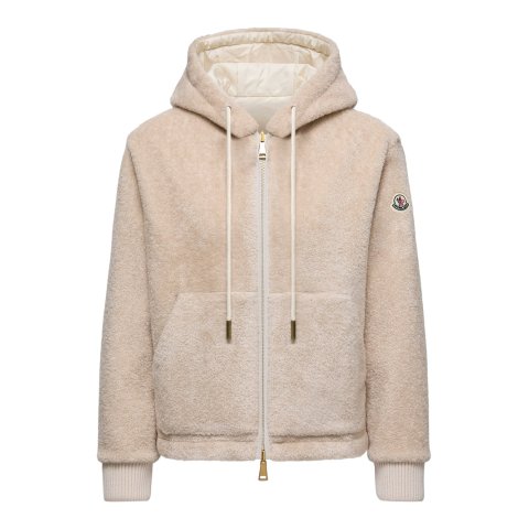 Moncler抓绒连帽夹克
