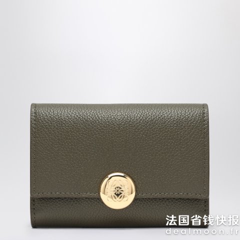 Loewe小号皮革钱包 