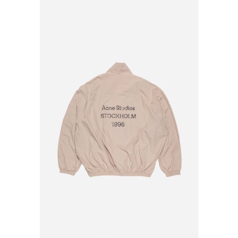 Acne StudiosLogo Zipper Jacket Organic Cotton Relaxed Fit