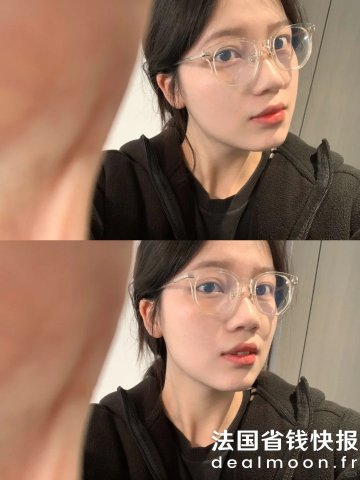 怎么感觉韩里韩气@布鲁山Smartline SL201 透明平光镜