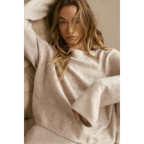 H&MH&M 女士针织衫 米色