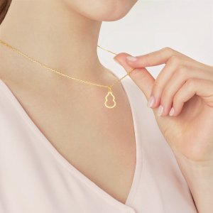 999.9黄金葫芦吊坠