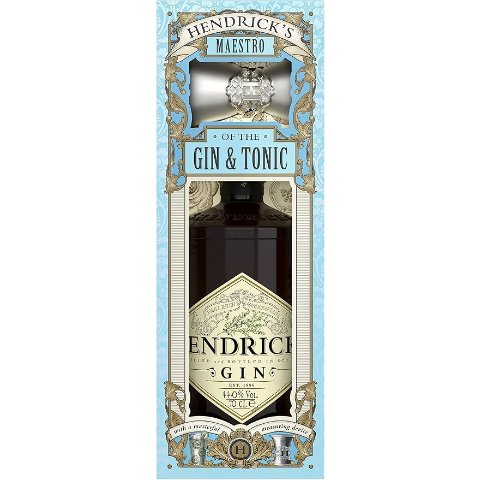 Hendrick s史低闪促！随时调！！礼盒装琴酒 700ml