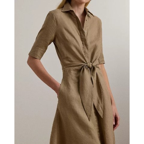Ralph LaurenLauren Ralph Lauren Linen Shirt Dress