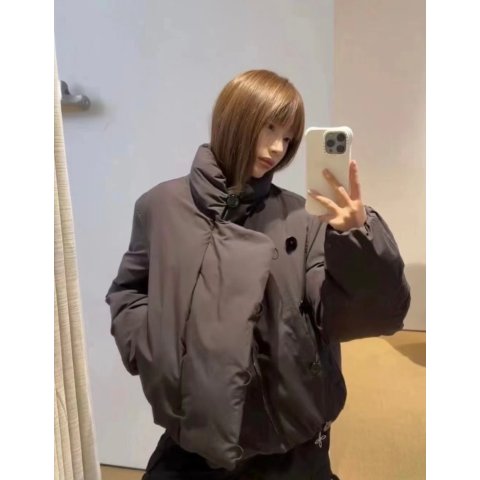 Lemaire 亚麻棉混合羽绒夹克