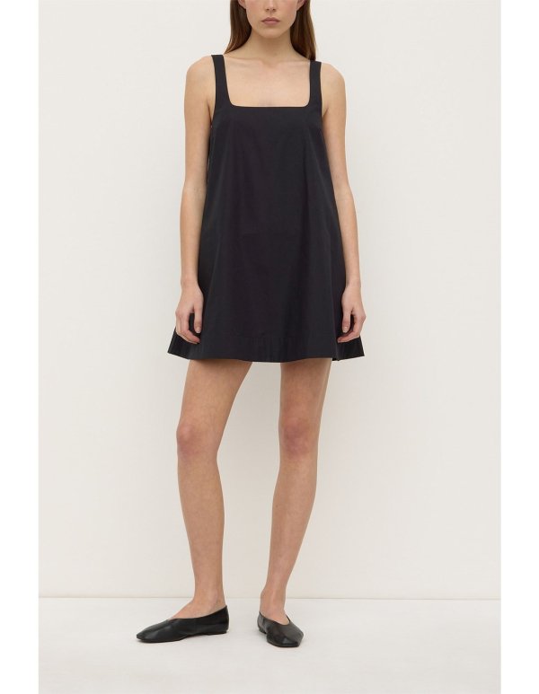 Becca 黑色棉质连衣裙