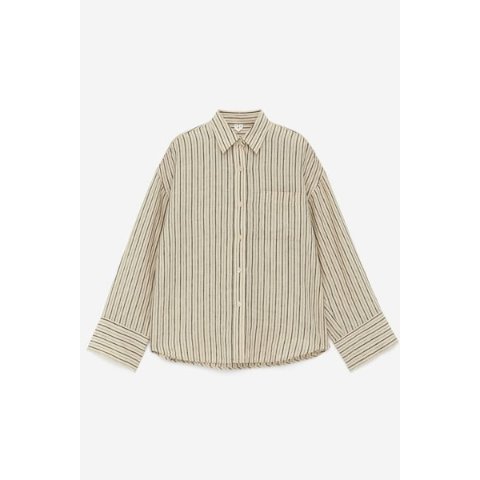 arket亚麻小衬衫