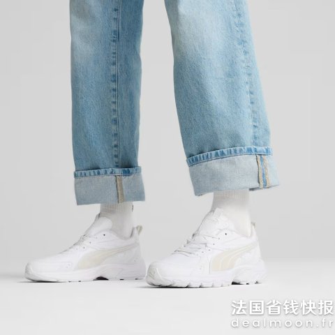 Puma这双好秀气！Milenio Tech休闲鞋 白色