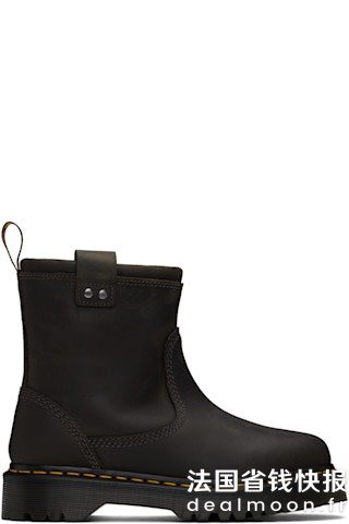 Dr. MartensAnistone Lo 皮革机车靴