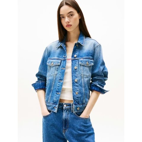 Back Crest 刺绣牛仔夹克