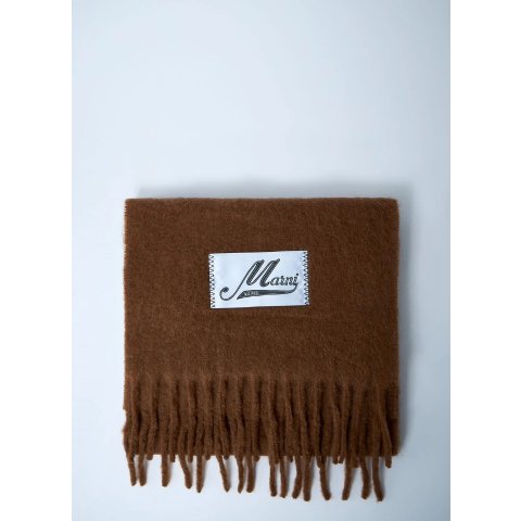 MarniWool Scarf Fringed