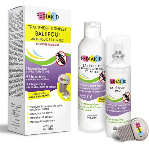 Pediakid Balmari 驱虱洗发水200ml