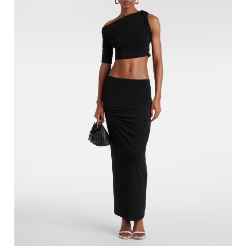 Jaquemus Le Haut Drapeado 针织短款上衣