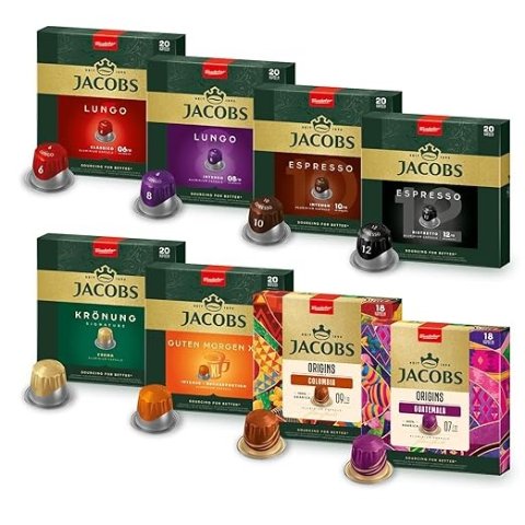 €0.23/颗！超划算Jacobs 咖啡胶囊 156粒